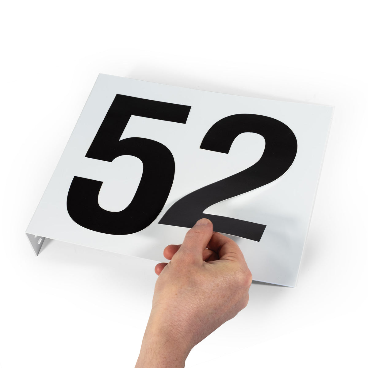 DC08PK-series Single Die Cut Black Individual Adhesive VynMark™ 8 Inch High Number (5 /pkg)