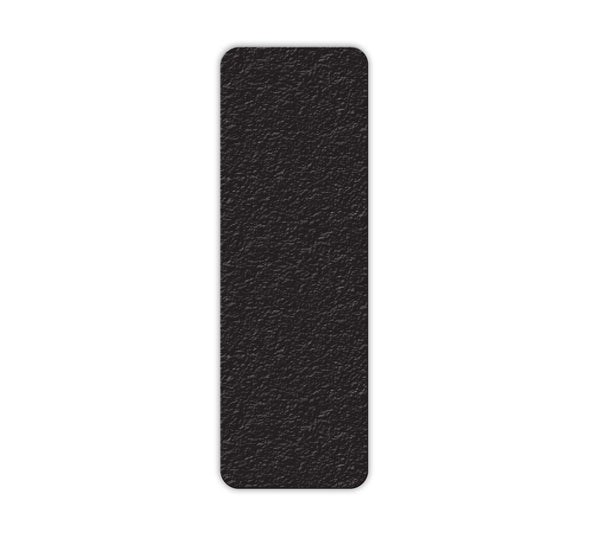 Black "-" Shape 5S/Lean Textured Anti-Slip Grip Adhesive Warehouse Floor and Position Markers (25 /pkg)