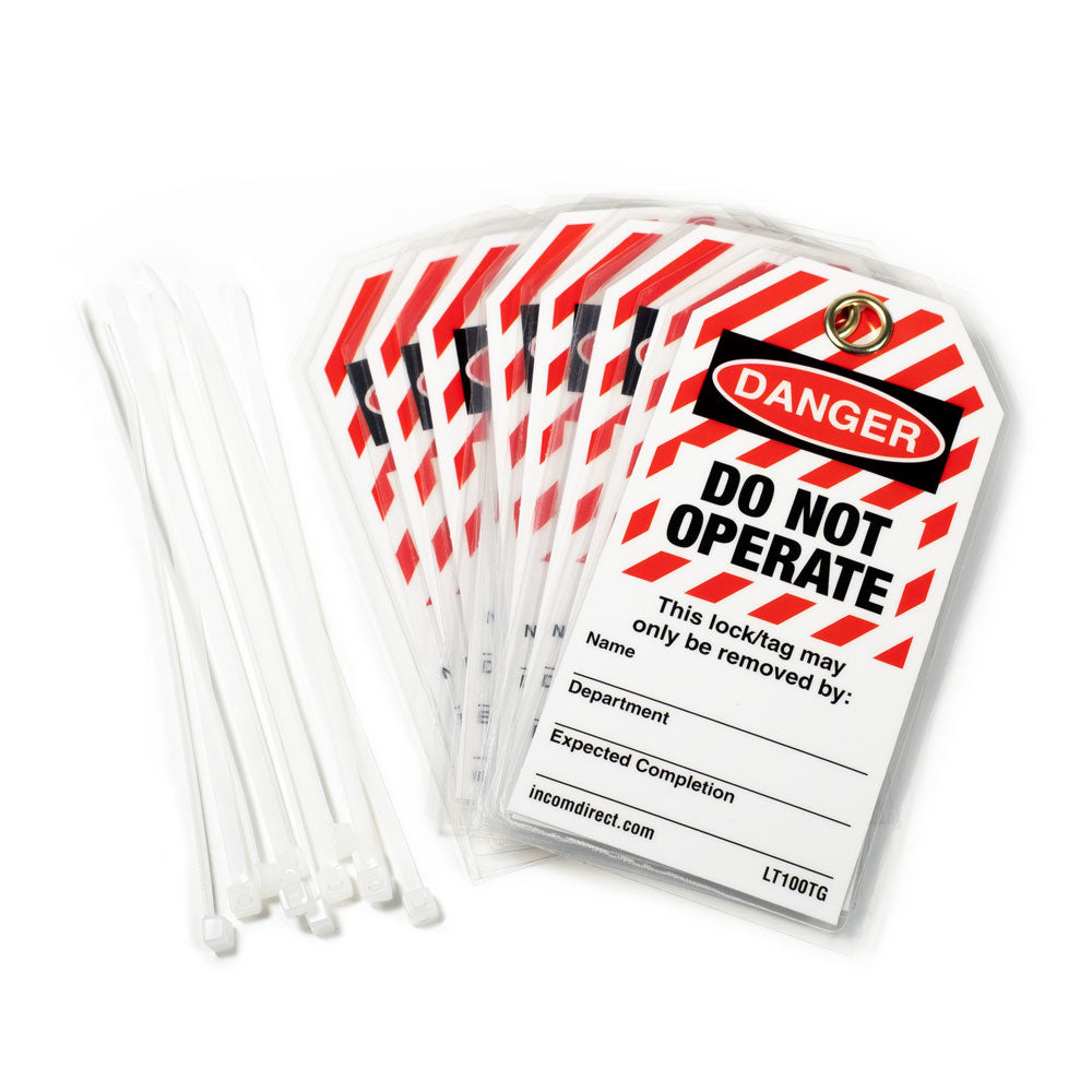 LT110KIT Lockout/Tagout Personal Tool Bag (3 lock) with Accessories