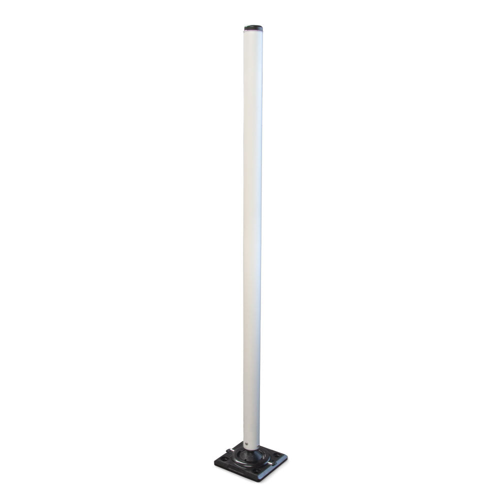 POST60PWKIT 60 inch Plastic Sign Post with mounting base and Harware