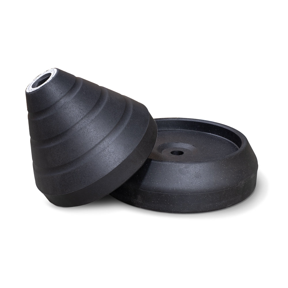 60 inch Steel Perforated Square Sign Post with Optional Base and Additional Weight