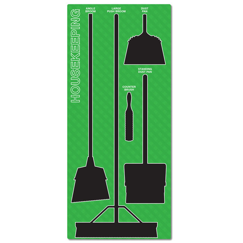 SB1000 5S Lean Houskeeping Organizational Shadowboard with Hanging Hardware (30 in x 68 in)