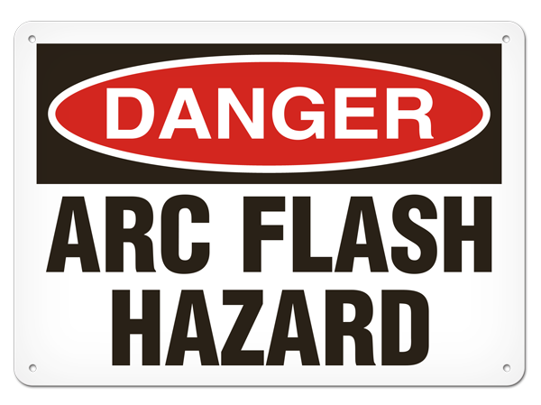 DANGER ARC FLASH HAZARD PrimeGuard® Traditional OSHA Style Safety Sign