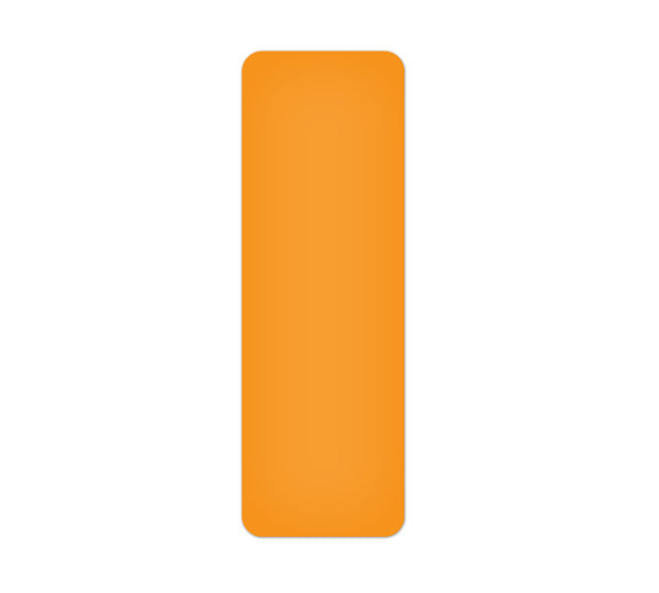 TM100N Orange "-" Shape 5S/Lean Tuff Mark™ High Traffic Durable Warehouse Adhesive Warehouse Floor and Position Markers (20 /pkg)