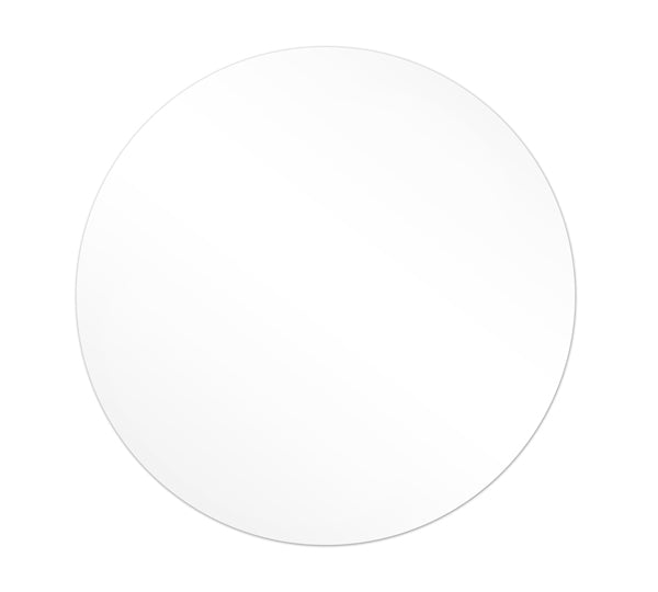 TM190W White 6 in Circle 5S/Lean Tuff Mark™ High Traffic Durable Warehouse Adhesive Warehouse Floor and Position Markers (20 /pkg)