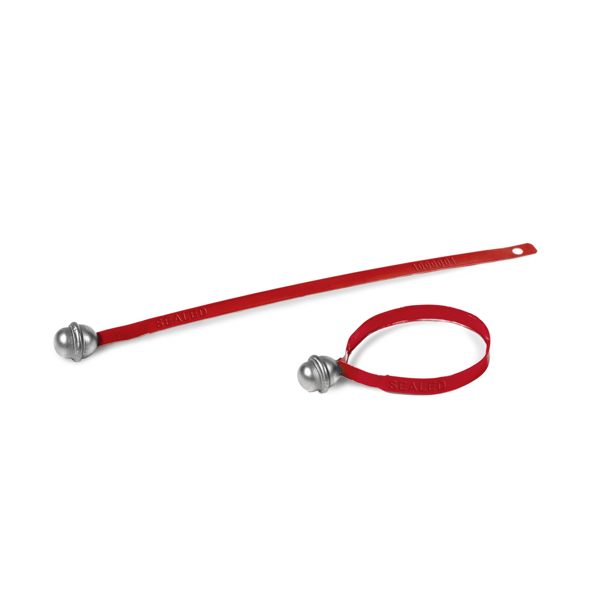 TS4500R Red Tinplate Metal Tamper Evident Transport Trailer and Security Seals (1,000 /case)