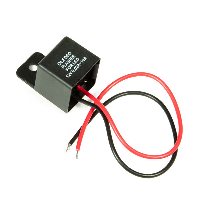 TS8202 Vehicle Mountable Illuminated Light-Up Pilot Car Sign LED Flasher with Wiring Harness included