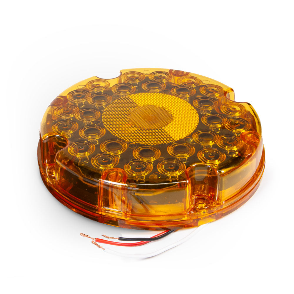 TS8204 Vehicle Mountable Illuminated Light-Up 7 inch Amber LED Lamp