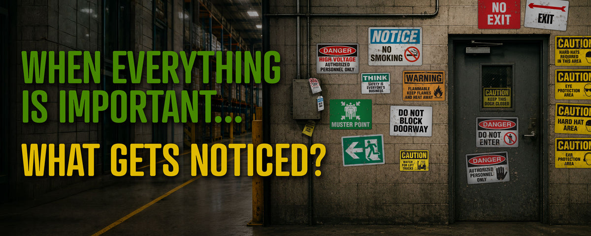 When More Safety Signs Don't Mean Better Safety