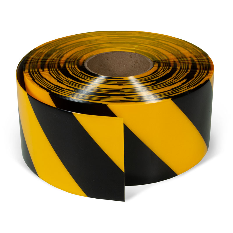 AS450 Yellow/Black ArmorStripe™ Hazard Stripe High Traffic Ultra-Durable Heavy Duty Warehouse Adhesive Floor Marking Tape (100 ft)