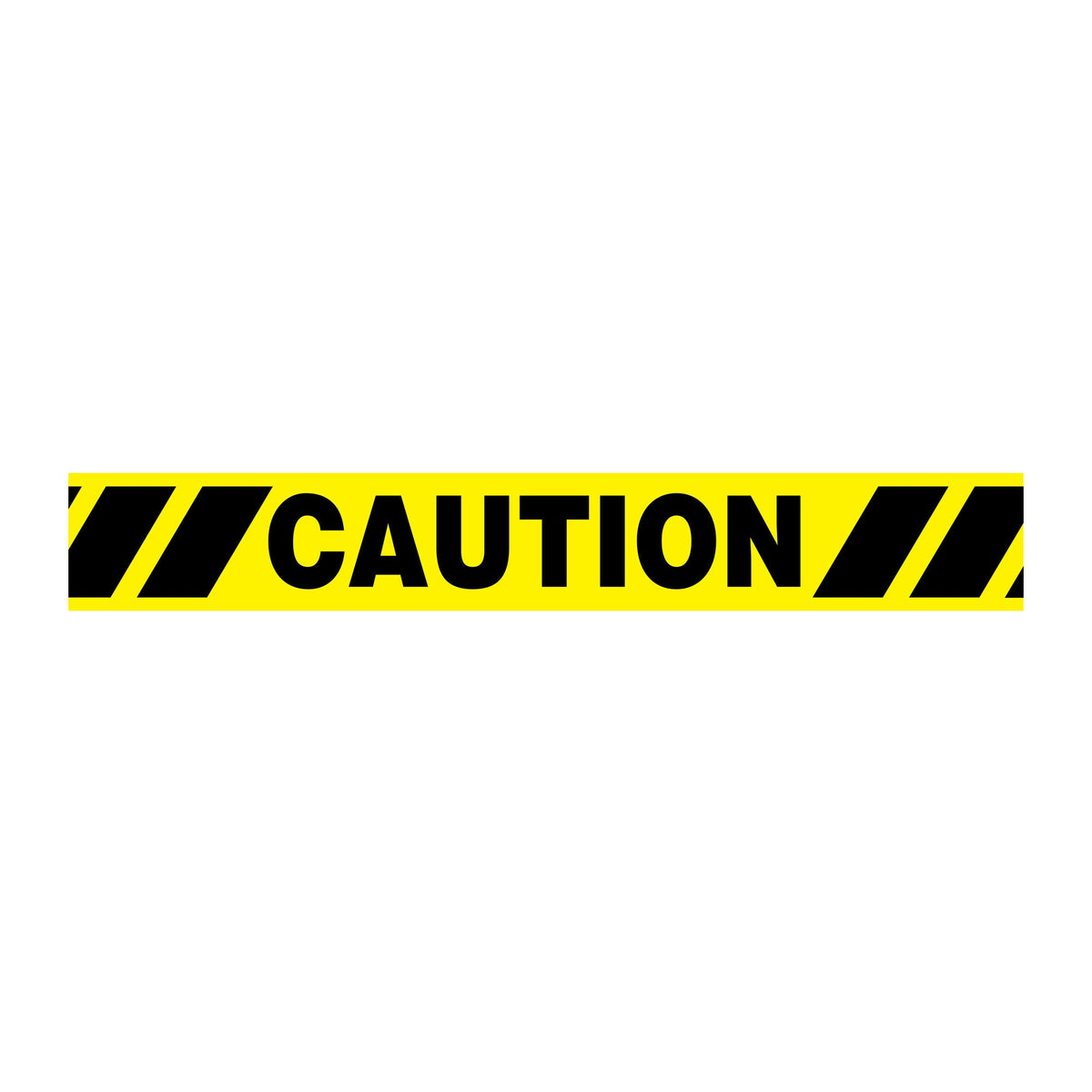 BT1040 Yellow/Black Hazard Stripe CAUTION Barricade Message Safety Tape (3 in x 1,000 ft) 12 /case - Price per Roll