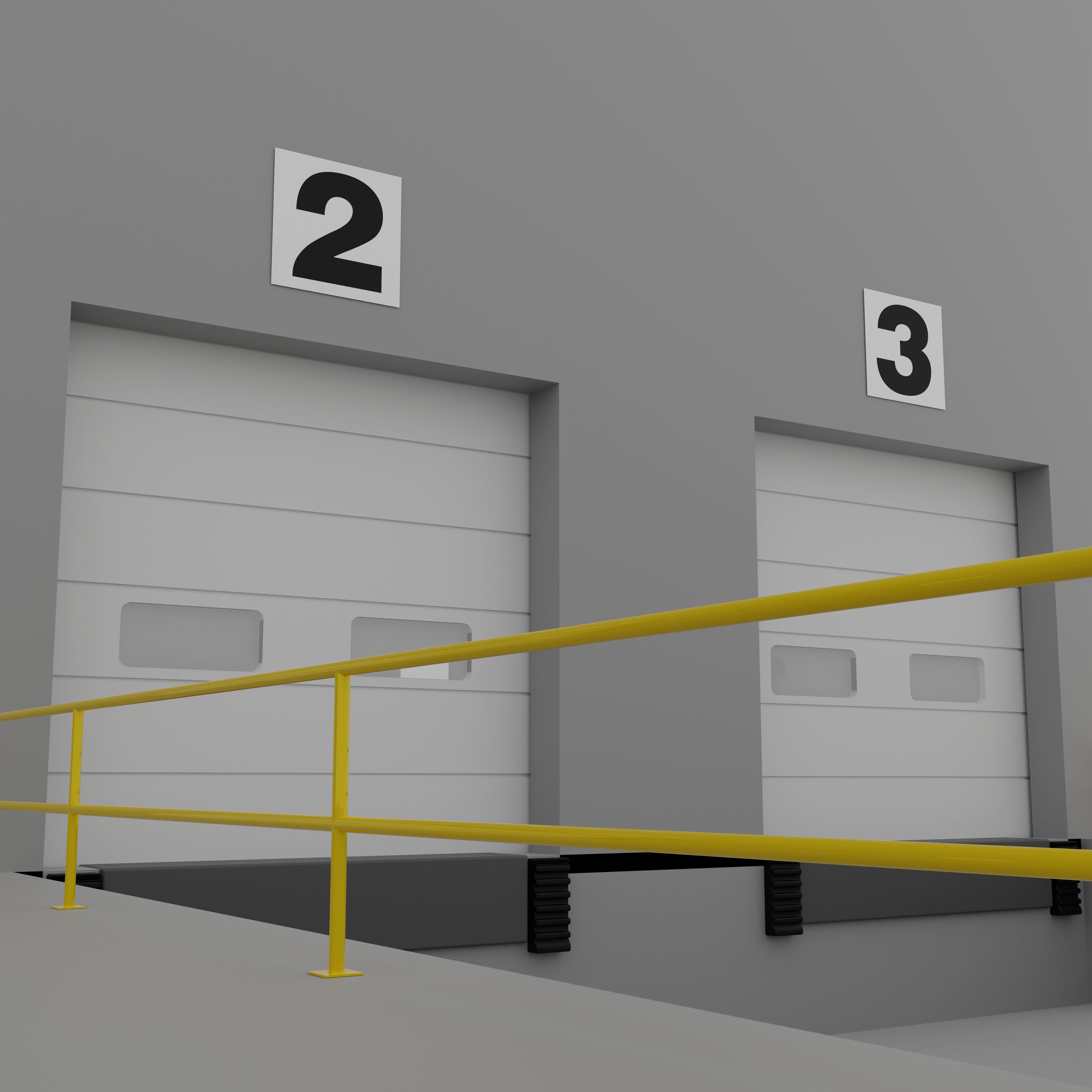 Warehouse Dock Signs