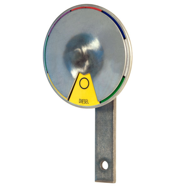 FG100 Rotary Fuel Type Indicator Valve Dial Gauge (Y-Tag) Front Facing