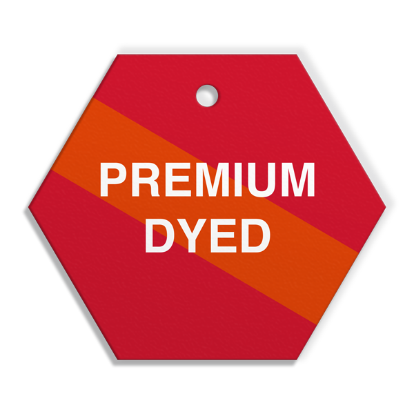 FT103 CPPI PREMIUM DYED Fuel Identification Tags (2.56 in Hexagon) 250 /pkg