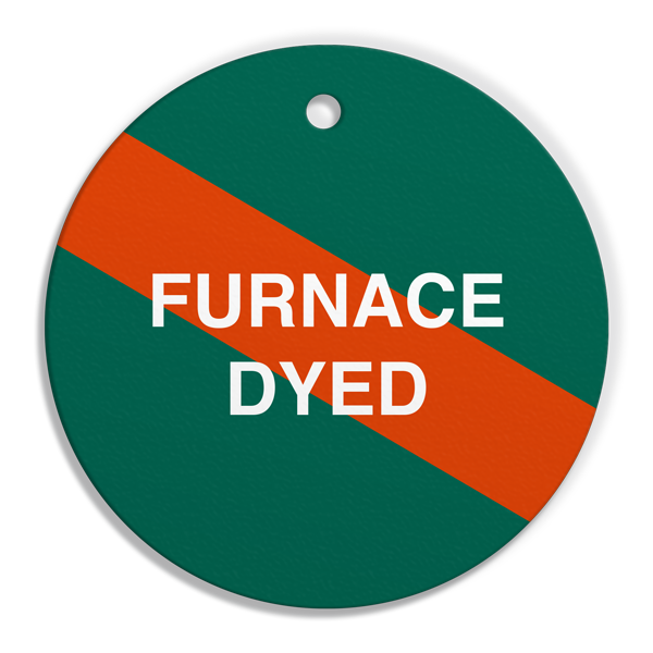 FT122 CPPI FURNACE DYED Fuel Identification Tags (2.56 in Diameter Circle) 250 /pkg