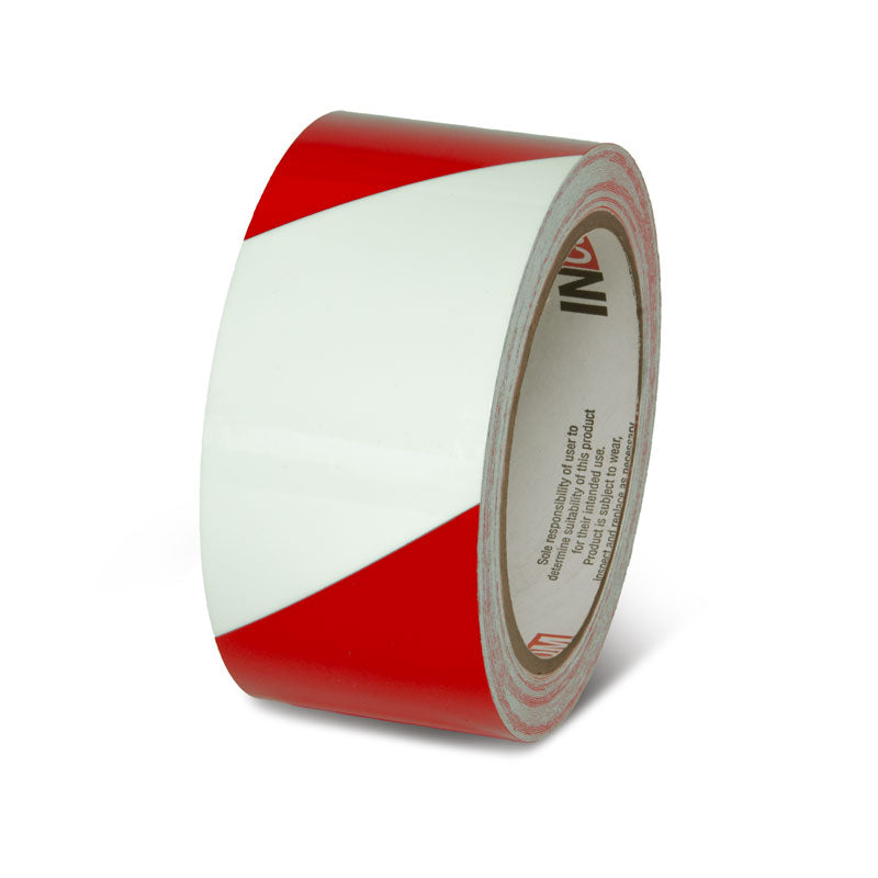 GT230RD Glow/Red Stripe Glow-in-the-Dark Phololuminescent Adhesive Safety Tape (2 in x 30 ft)