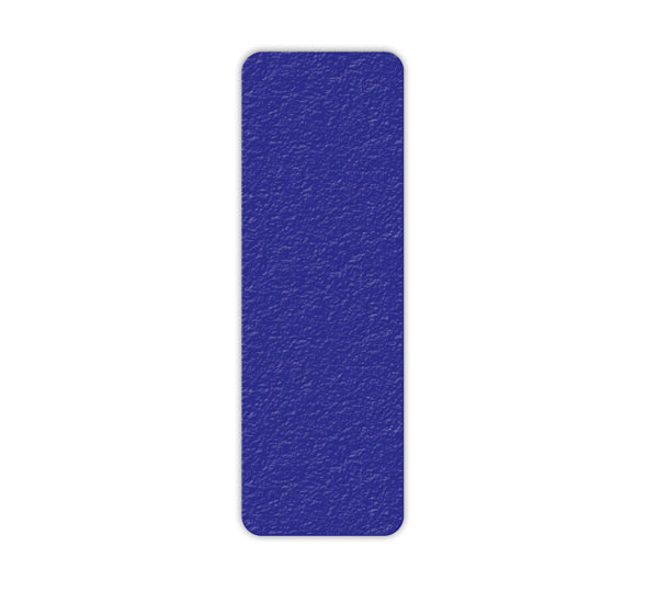 Blue  "-" Shape 5S/Lean Textured Anti-Slip Grip Adhesive Warehouse Floor and Position Markers (25 /pkg)