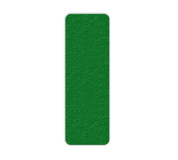 Green  "-" Shape 5S/Lean Textured Anti-Slip Grip Adhesive Warehouse Floor and Position Markers (25 /pkg)