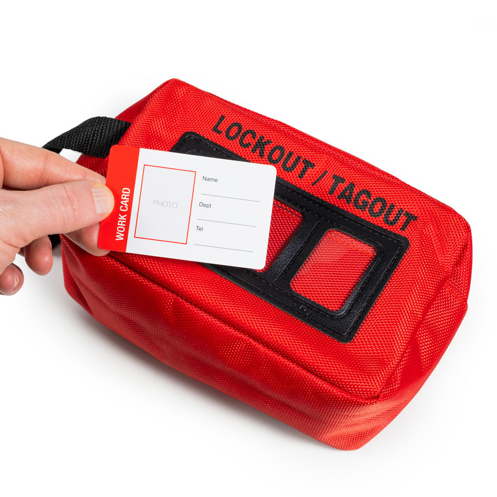 LT110KIT Lockout/Tagout Personal Tool Bag (3 lock) with Accessories