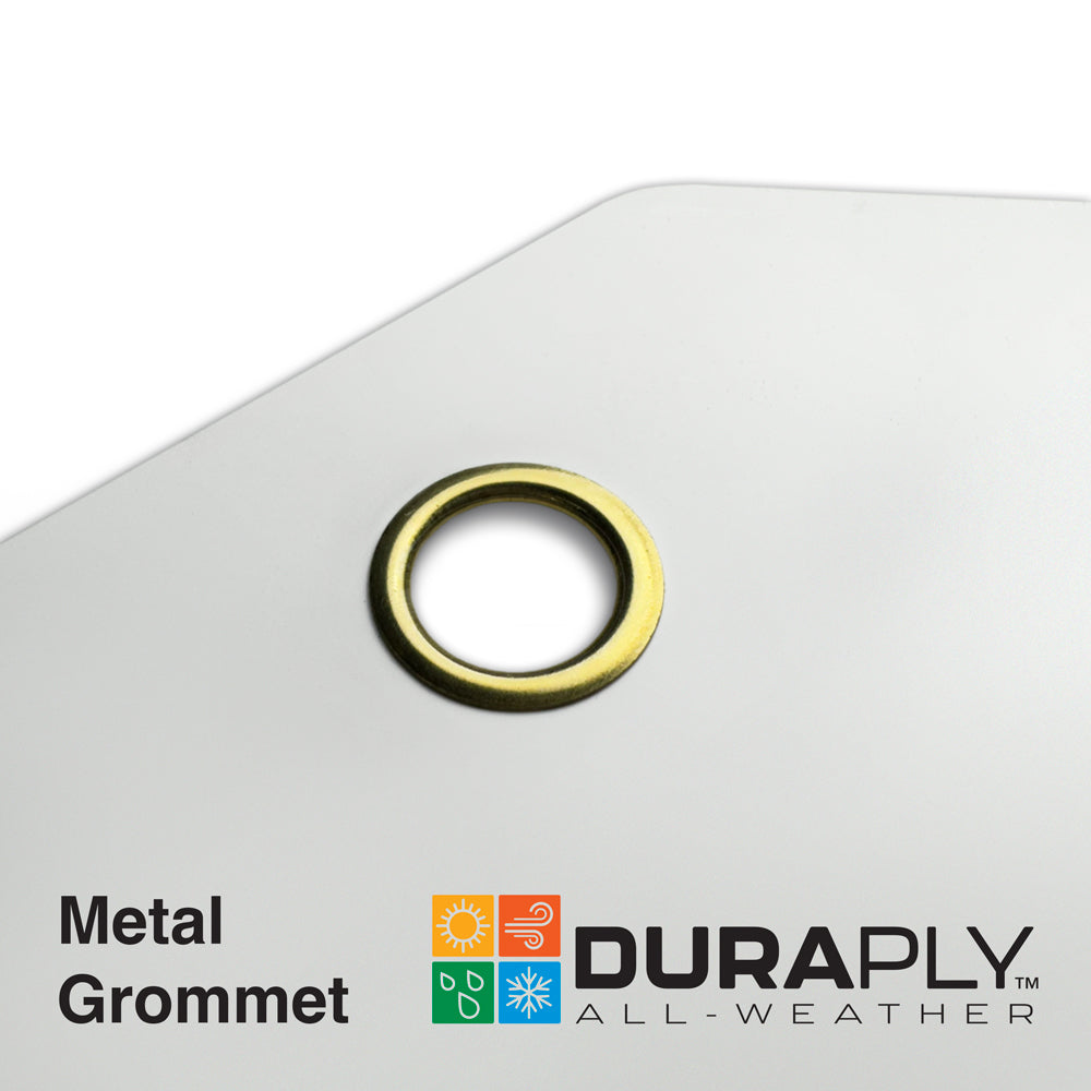 Close-up Image of Metal Grommet hanger option