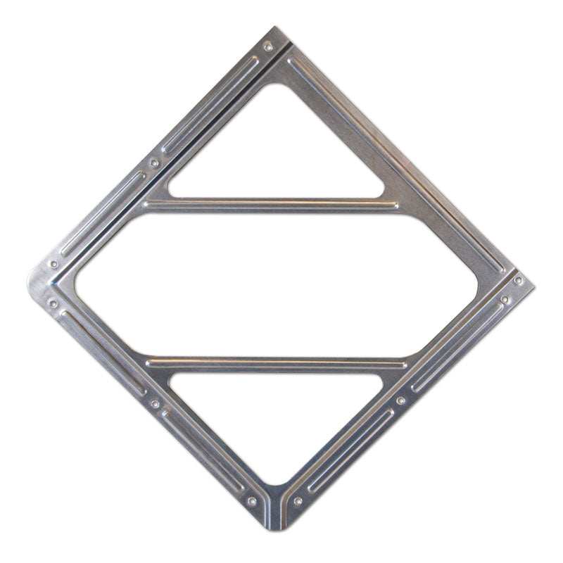 PH230 Premium Aluminum Tagboard and Rigid Plastic Placard Holder faceplate only