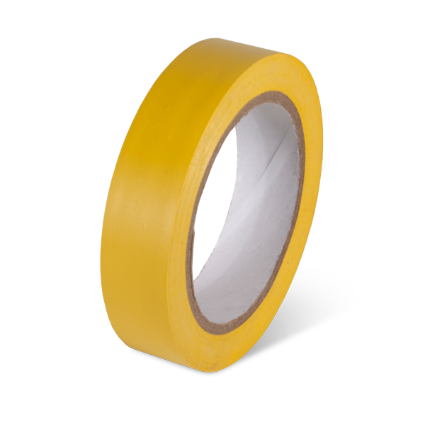 PST110 Yellow Warehouse Conformable Adhesive Floor Marking Tape (1 in x 108 ft)