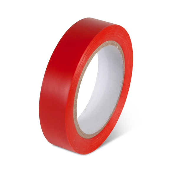 PST112 Red Warehouse Conformable Adhesive Floor Marking Tape (1 in x 108 ft)