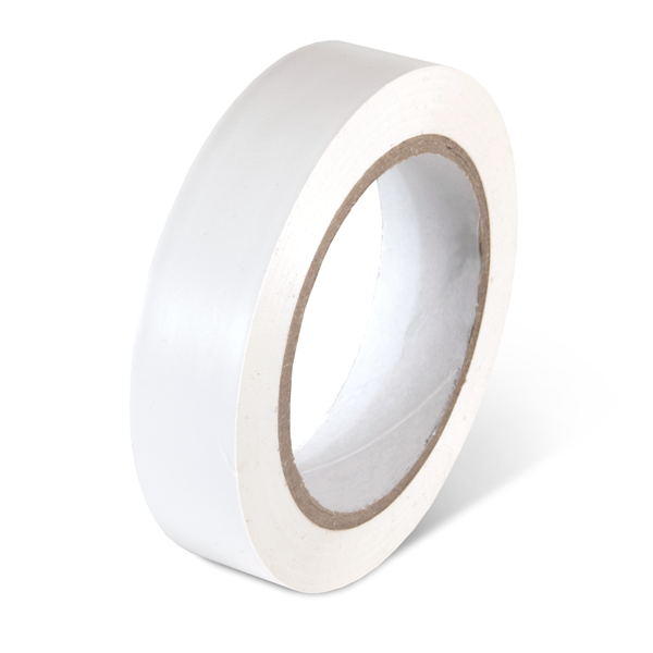 PST113 White Warehouse Conformable Adhesive Floor Marking Tape (1 in x 108 ft)