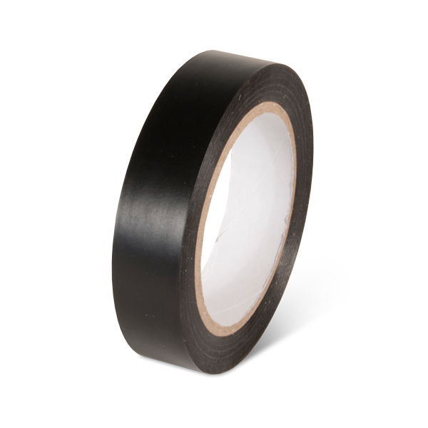 PST115 Black Warehouse Conformable Adhesive Floor Marking Tape (1 in x 108 ft)