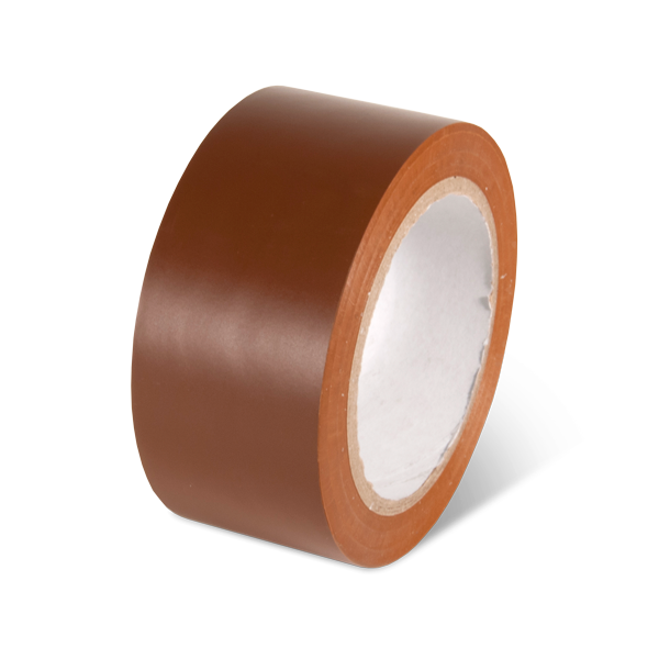 PST217 Brown  Warehouse Conformable Adhesive Floor Marking Tape (2 in x 108 ft)