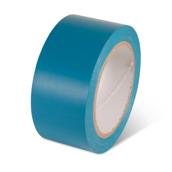 PST224 Light Blue Warehouse Conformable Adhesive Floor Marking Tape (2 in x 108 ft)