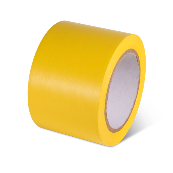 PST310 Yellow Warehouse Conformable Adhesive Floor Marking Tape (3 in x 108 ft)