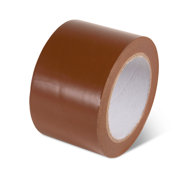 PST317 Brown  Warehouse Conformable Adhesive Floor Marking Tape (3 in x 108 ft)