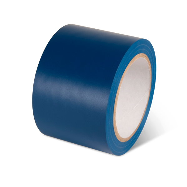 PST321 Blue Warehouse Conformable Adhesive Floor Marking Tape (3 in x 108 ft)