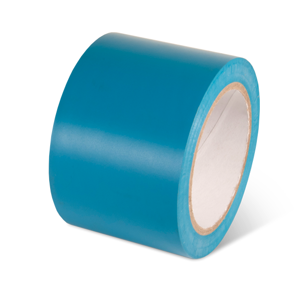 PST324 Light Blue Warehouse Conformable Adhesive Floor Marking Tape (3 in x 108 ft)