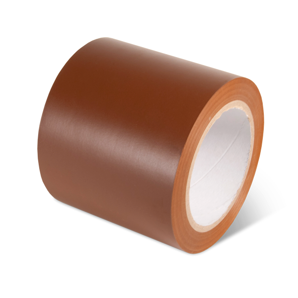 PST417 Brown  Warehouse Conformable Adhesive Floor Marking Tape (4 in x 108 ft)