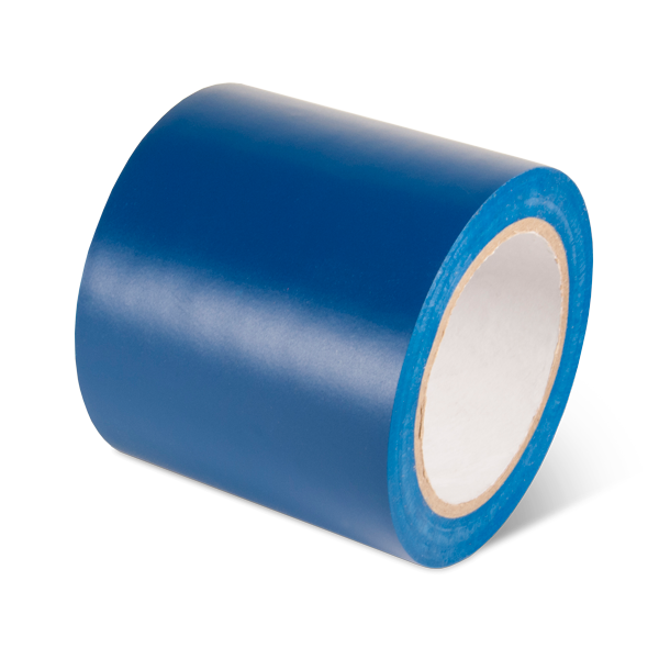 PST421 Blue Warehouse Conformable Adhesive Floor Marking Tape (4 in x 108 ft)