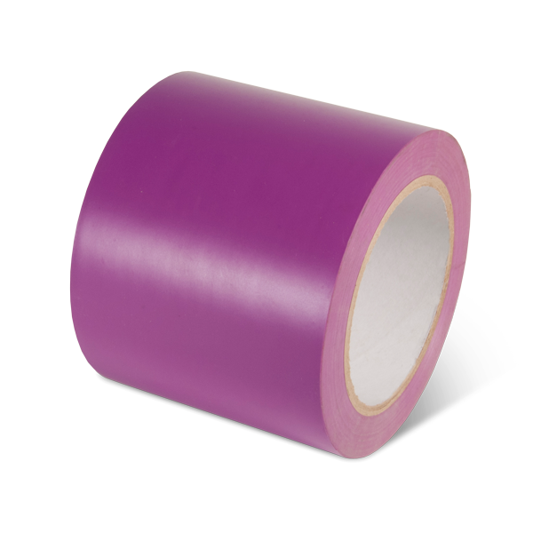 PST422 Purple Warehouse Conformable Adhesive Floor Marking Tape (4 in x 108 ft)