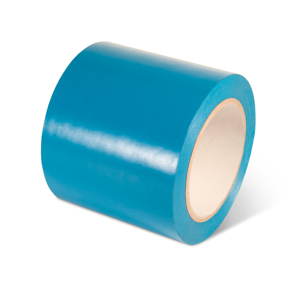 PST424 Light Blue Warehouse Conformable Adhesive Floor Marking Tape (4 in x 108 ft)