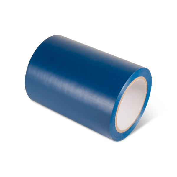 PST621 Blue Warehouse Conformable Adhesive Floor Marking Tape (6 in x 108 ft)
