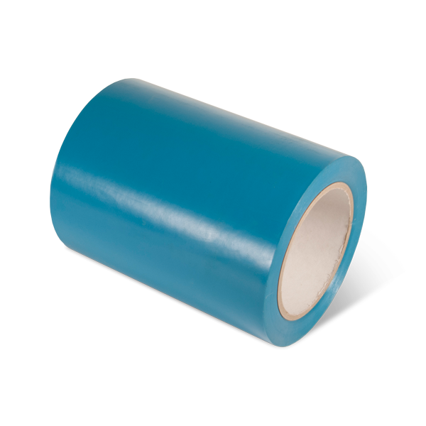 PST624 Light Blue Warehouse Conformable Adhesive Floor Marking Tape (6 in x 108 ft)