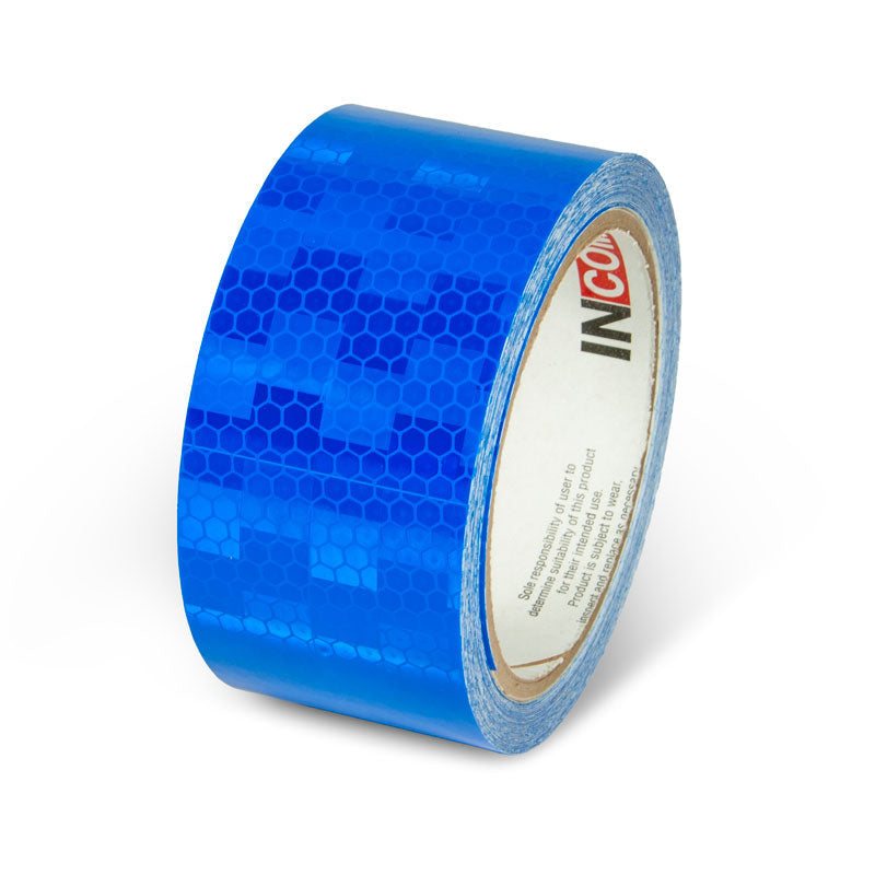 Blue  2 in x 30 ft Prismatic Solid Color Engineer Grade Reflective Adhesive Tape 