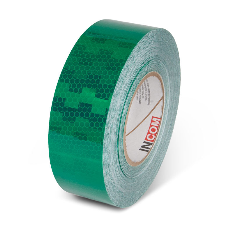 Green  2 in x 150 ft Prismatic Solid Color Engineer Grade Reflective Adhesive Tape 
