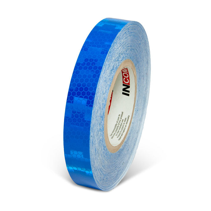 Blue  1 in x 150 ft Prismatic Solid Color Engineer Grade Reflective Adhesive Tape 