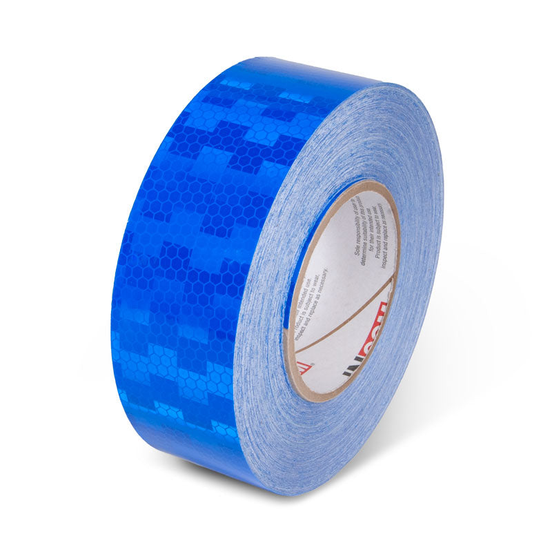 Blue  2 in x 150 ft Prismatic Solid Color Engineer Grade Reflective Adhesive Tape 