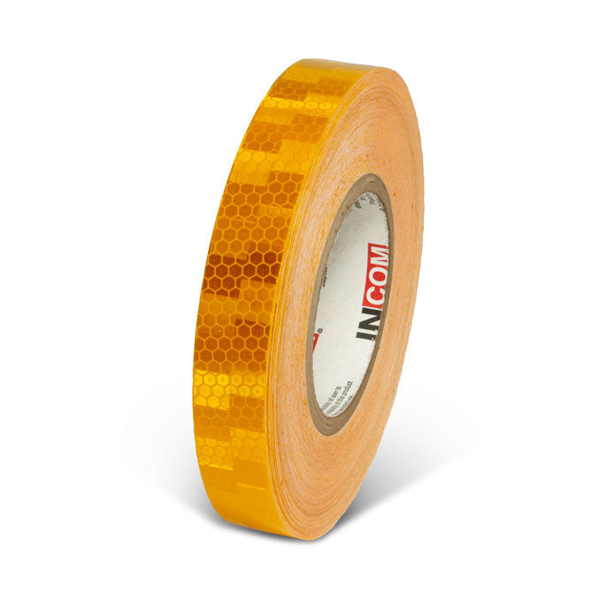 Yellow  1 in x 150 ft Prismatic Solid Color Engineer Grade Reflective Adhesive Tape 