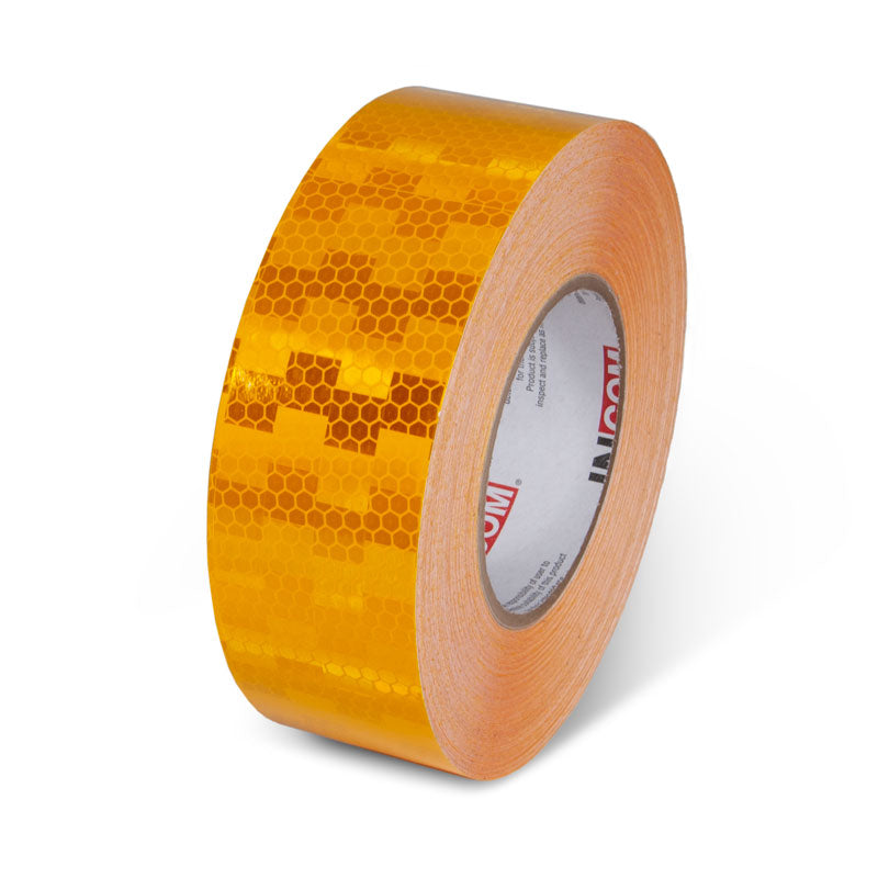 Yellow  2 in x 150 ft Prismatic Solid Color Engineer Grade Reflective Adhesive Tape 