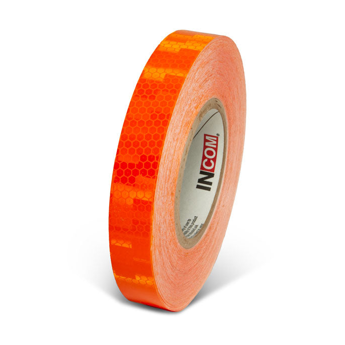 Orange  1 in x 150 ft Prismatic Solid Color Engineer Grade Reflective Adhesive Tape 