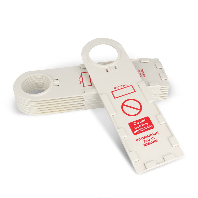 SFD110HLDWH White Scaffold Tag Holder