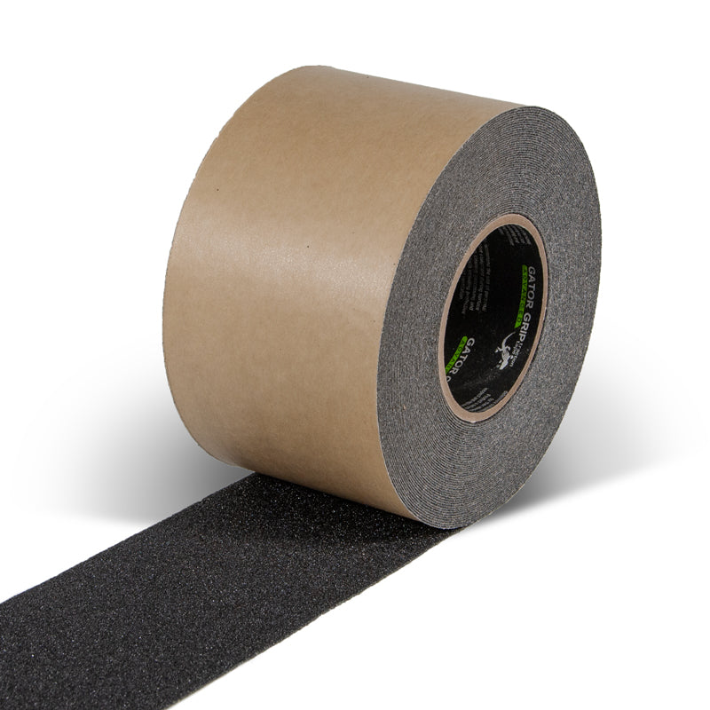 SG3104B Gator Grip® Advanced Premium Black Anti-Slip Grip Roll 60-grit Traction Tape (4 in x 60 ft)